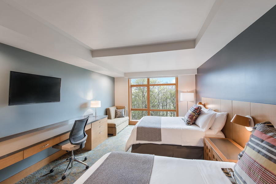 deluxe double queen room