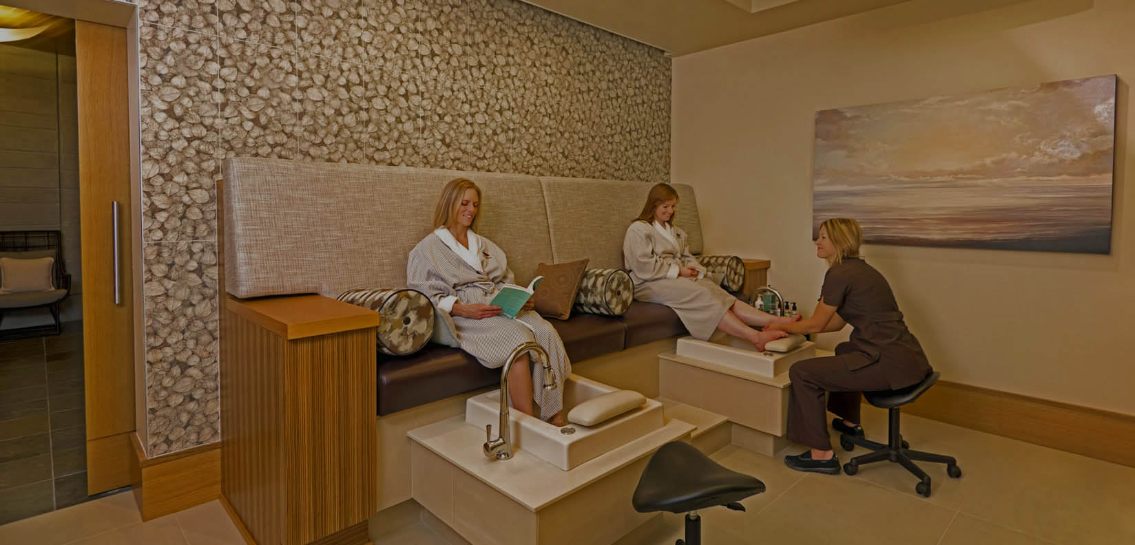 spa pedicure room