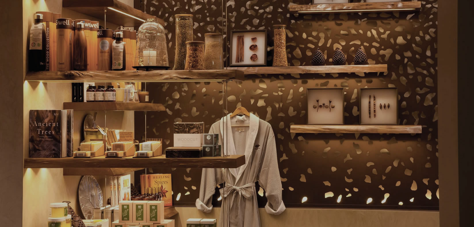 spa retail area