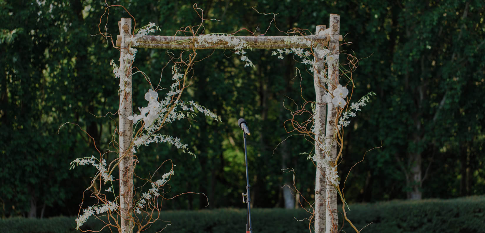 rustic arch