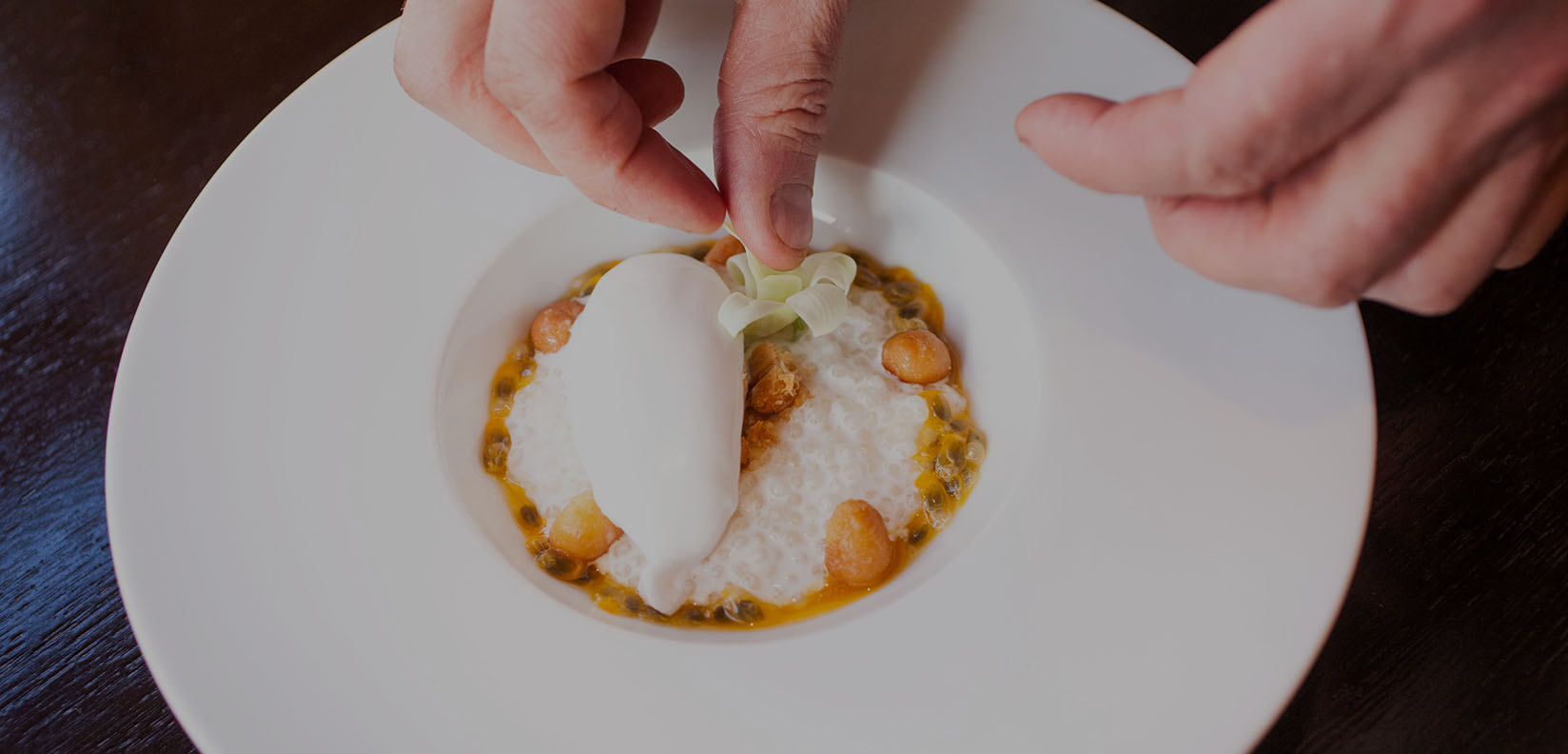 bowl of coconut tapioca