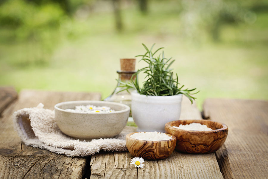 spa herbs
