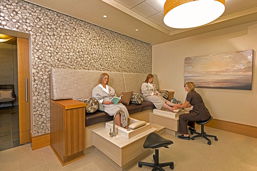 spa pedicure room