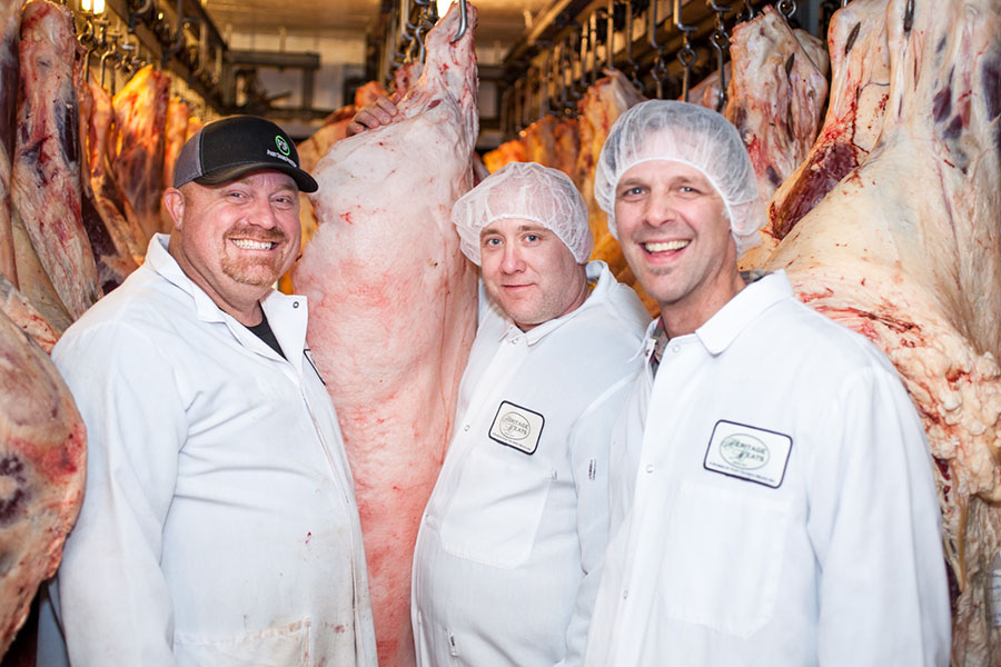 butchers and raw meat